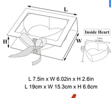 Load image into Gallery viewer, Personal Charcuterie Heart Box
